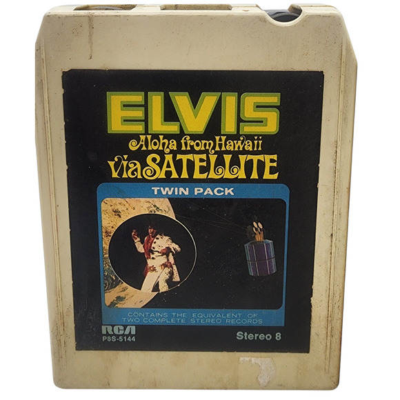 Set Of Three Elvis Presley 8-Tracks Aloha From Hawaii The Wonderful World Of Chr - Picture 2 of 7